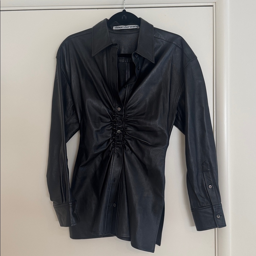 Alexander Wang Black Leather Jacket